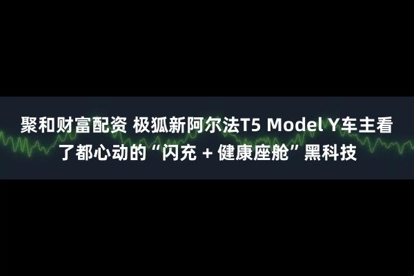 聚和财富配资 极狐新阿尔法T5 Model Y车主看了都心动的“闪充 + 健康座舱”黑科技